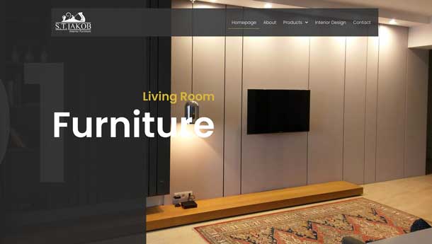 Read more about the article Interior Furniture Website Design