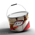 RSP Paint Bucket Label Design